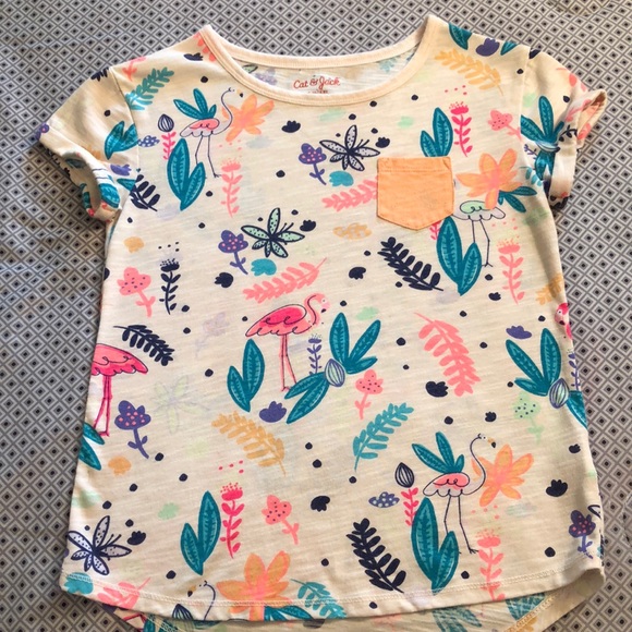 Cat & Jack Other - Girl’s Cat & Jack short sleeve top size S 6-6x